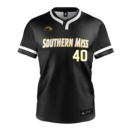 Southern Miss - NCAA Softball : Crystal Robinson - Black Jersey-0
