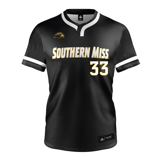 Southern Miss - NCAA Softball : Kayla Giardina - Black Jersey-0