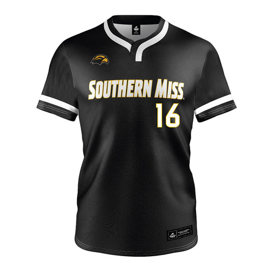 Southern Miss - NCAA Softball : Jadyn Rausch - Black Jersey-0