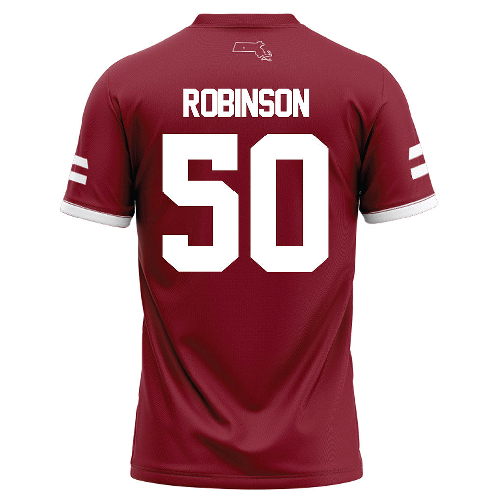 UMass - NCAA Football : Aquan Robinson - Maroon Football Jersey