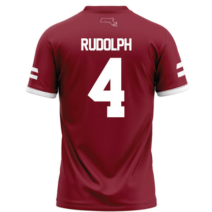 UMass - NCAA Football : Tyler Rudolph - Maroon Football Jersey