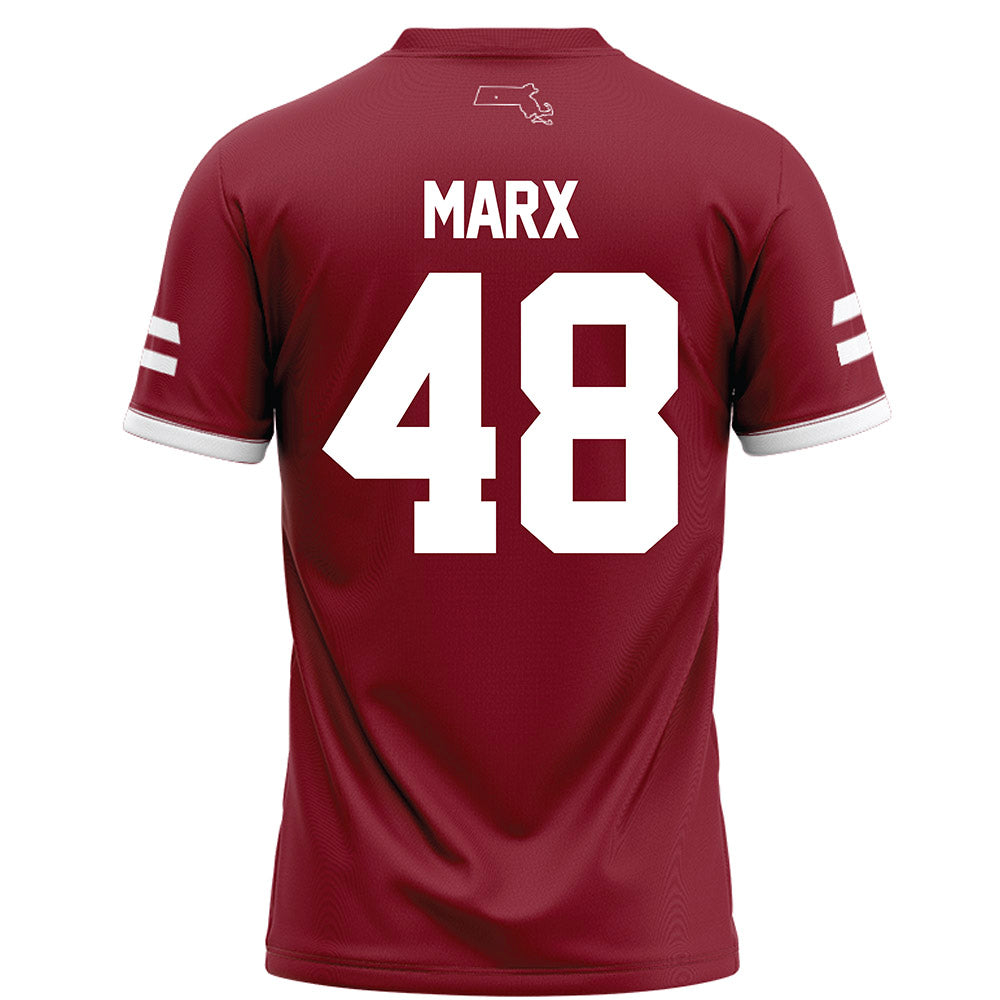 UMass - NCAA Football : Jackson Marx - Maroon Football Jersey