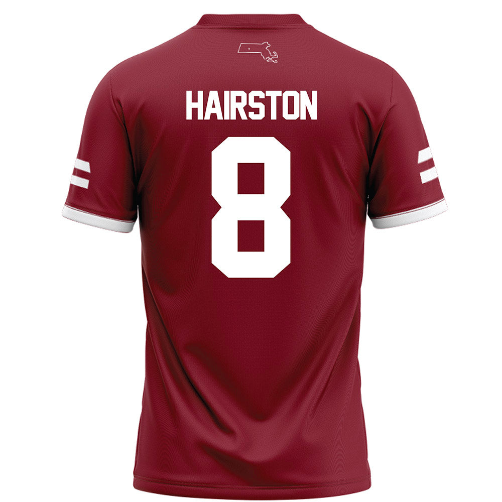 UMass - NCAA Football : AJ Hairston - Maroon Football Jersey