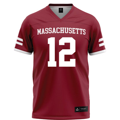 UMass - NCAA Football : Brennen Bailey - Maroon Football Jersey