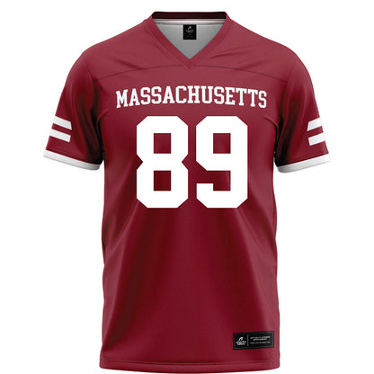 UMass - NCAA Football : Joe Carrara - Maroon Football Jersey