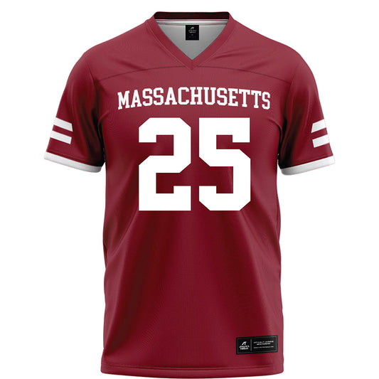 UMass - NCAA Football : Donta Whack - Maroon Football Jersey