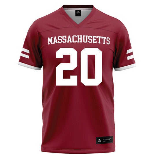 UMass - NCAA Football : Godson Ofonagoro - Maroon Football Jersey