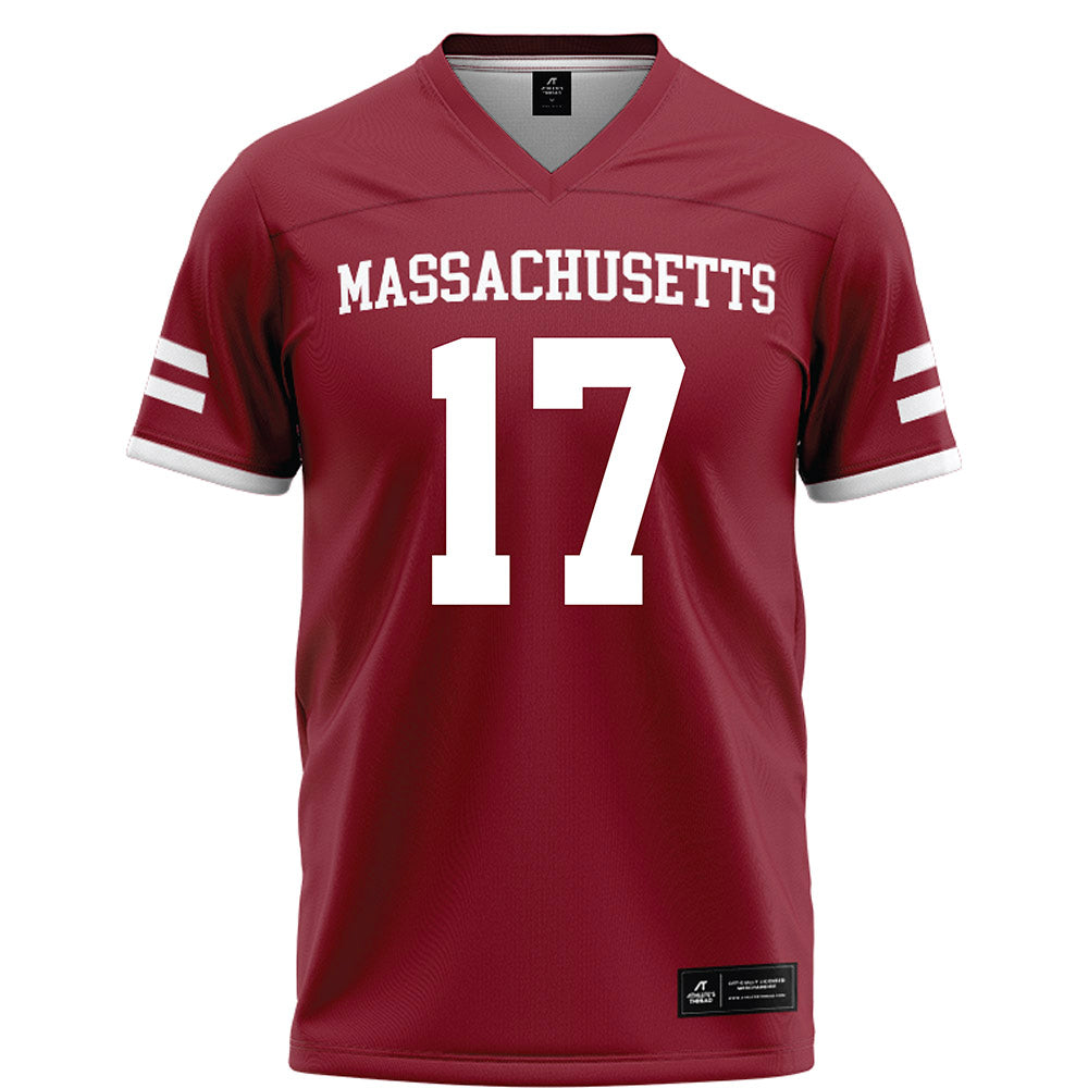 UMass - NCAA Football : Christian LeBrun - Maroon Football Jersey