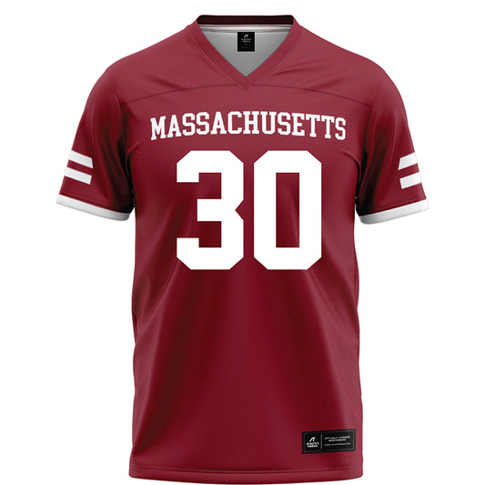 UMass - NCAA Football : Donovan Dyson - Maroon Football Jersey