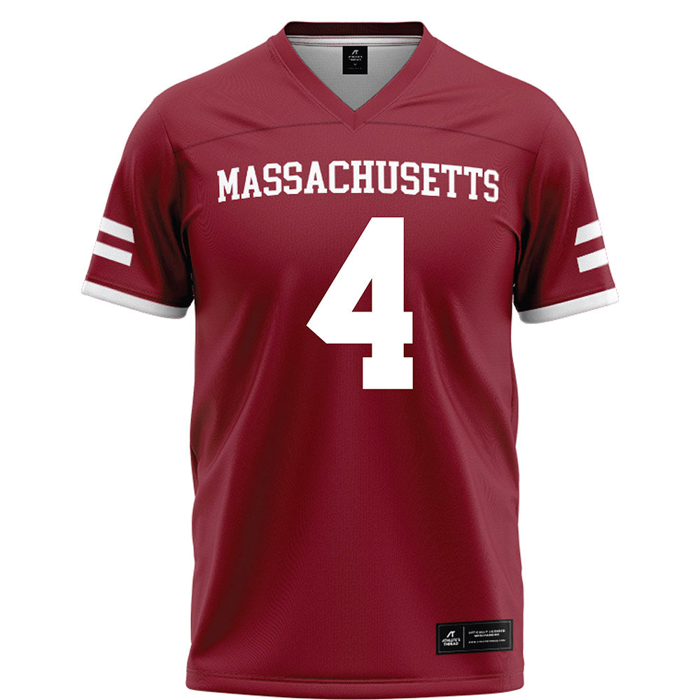 UMass - NCAA Football : Tyler Rudolph - Maroon Football Jersey