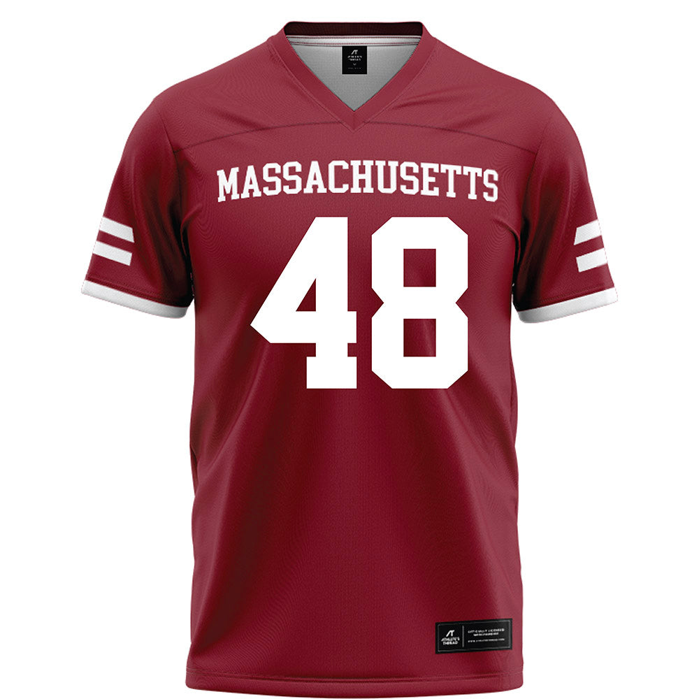 UMass - NCAA Football : Jackson Marx - Maroon Football Jersey