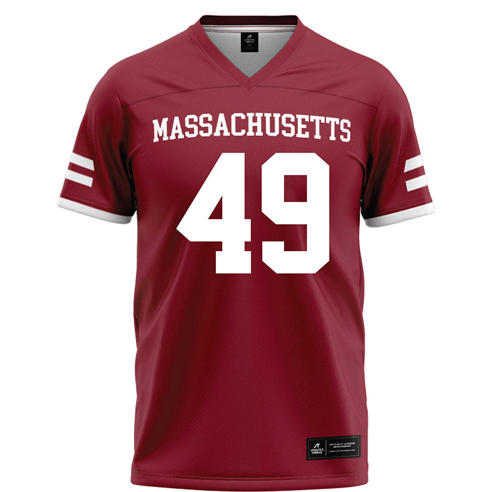 UMass - NCAA Football : Shambre Jackson - Maroon Football Jersey