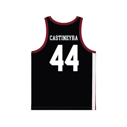 UMass - NCAA Men's Basketball : Rollie Castineyra - Black Basketball Jersey