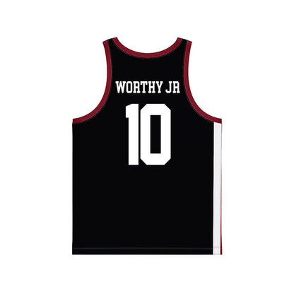 UMass - NCAA Men's Basketball : Marqui Worthy Jr - Black Basketball Jersey