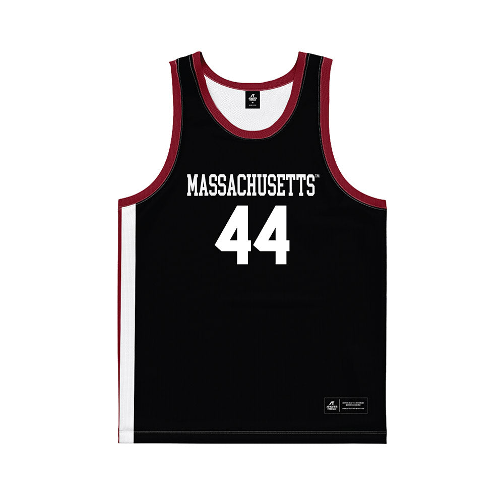 UMass - NCAA Men's Basketball : Rollie Castineyra - Black Basketball Jersey