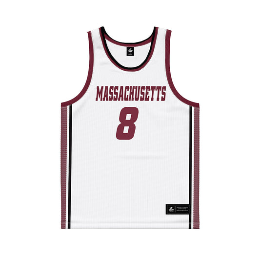 UMass - NCAA Men's Basketball : Lewis Walker - White Basketball Jersey