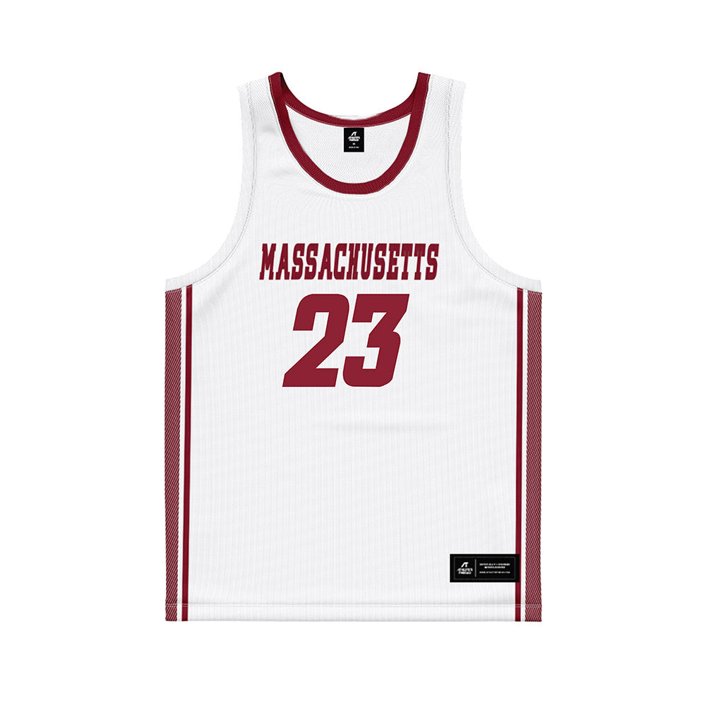 UMass - NCAA Women's Basketball : Momo LaClair - White Basketball Jersey