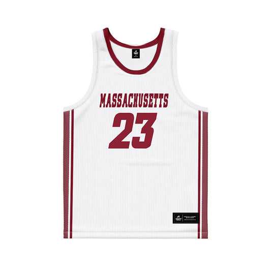 UMass - NCAA Women's Basketball : Momo LaClair - White Basketball Jersey