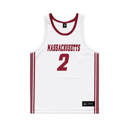 UMass - NCAA Women's Basketball : Chinenye Odenigbo - White Basketball Jersey