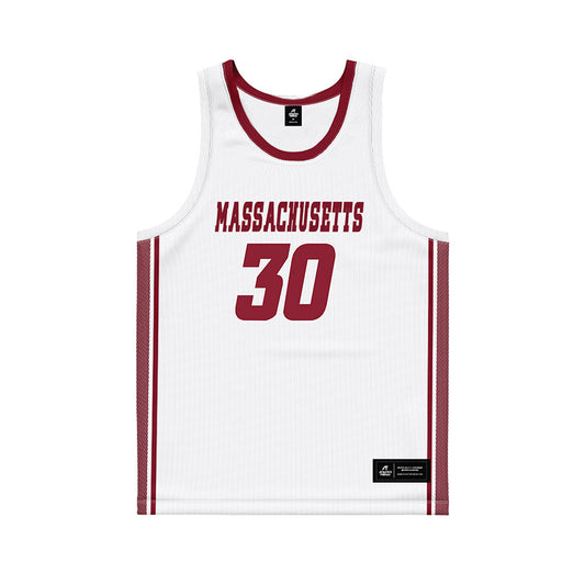 UMass - NCAA Women's Basketball : Jessica Ross - White Basketball Jersey