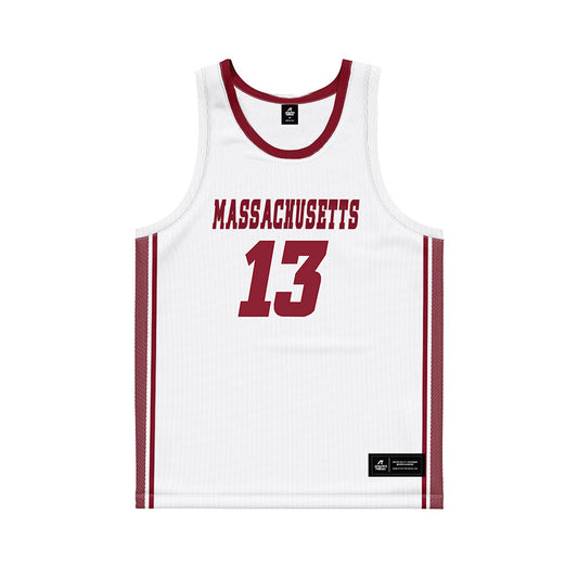 UMass - NCAA Women's Basketball : Kasey Bretones - White Basketball Jersey