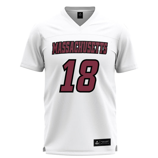 UMass - NCAA Women's Lacrosse : Norah Prizzi - White Lacrosse Jersey