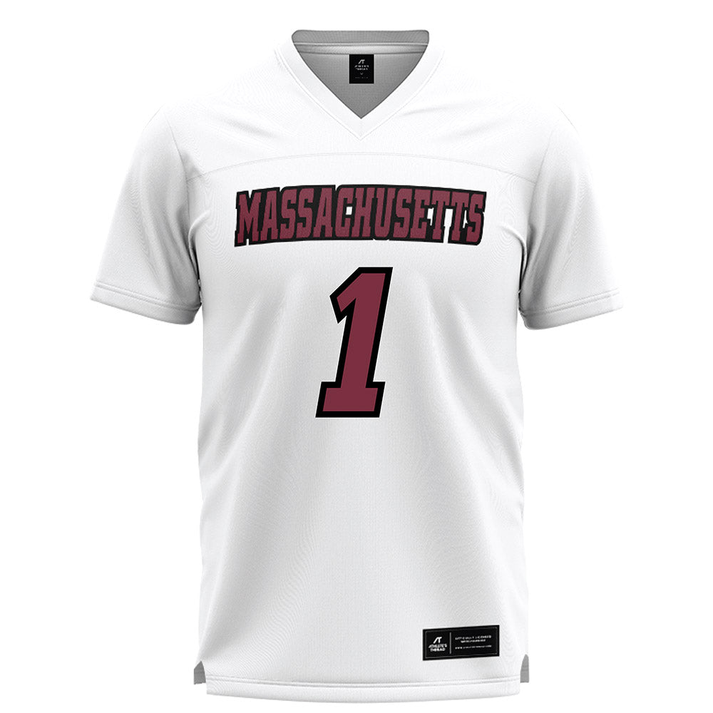 UMass - NCAA Women's Lacrosse : Jeilinne Bonilla - White Lacrosse Jersey