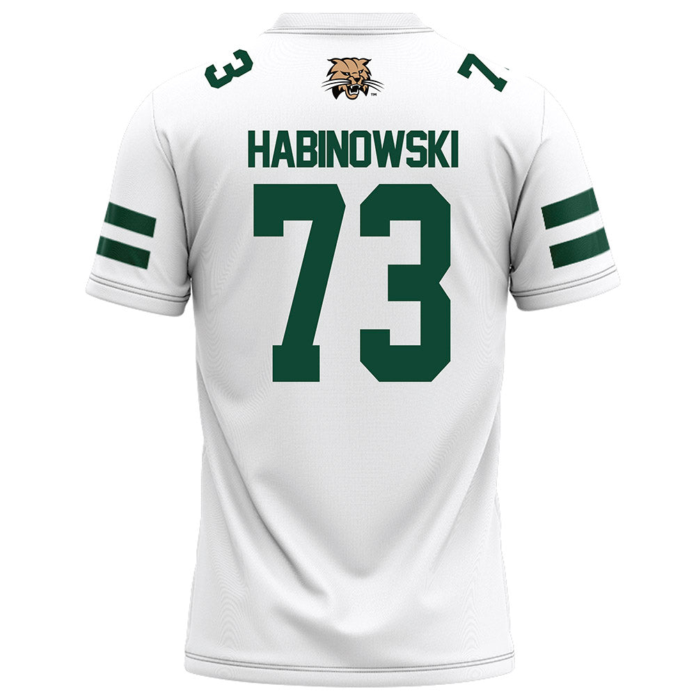 Ohio - NCAA Football : Joseph Habinowski - White Football Jersey