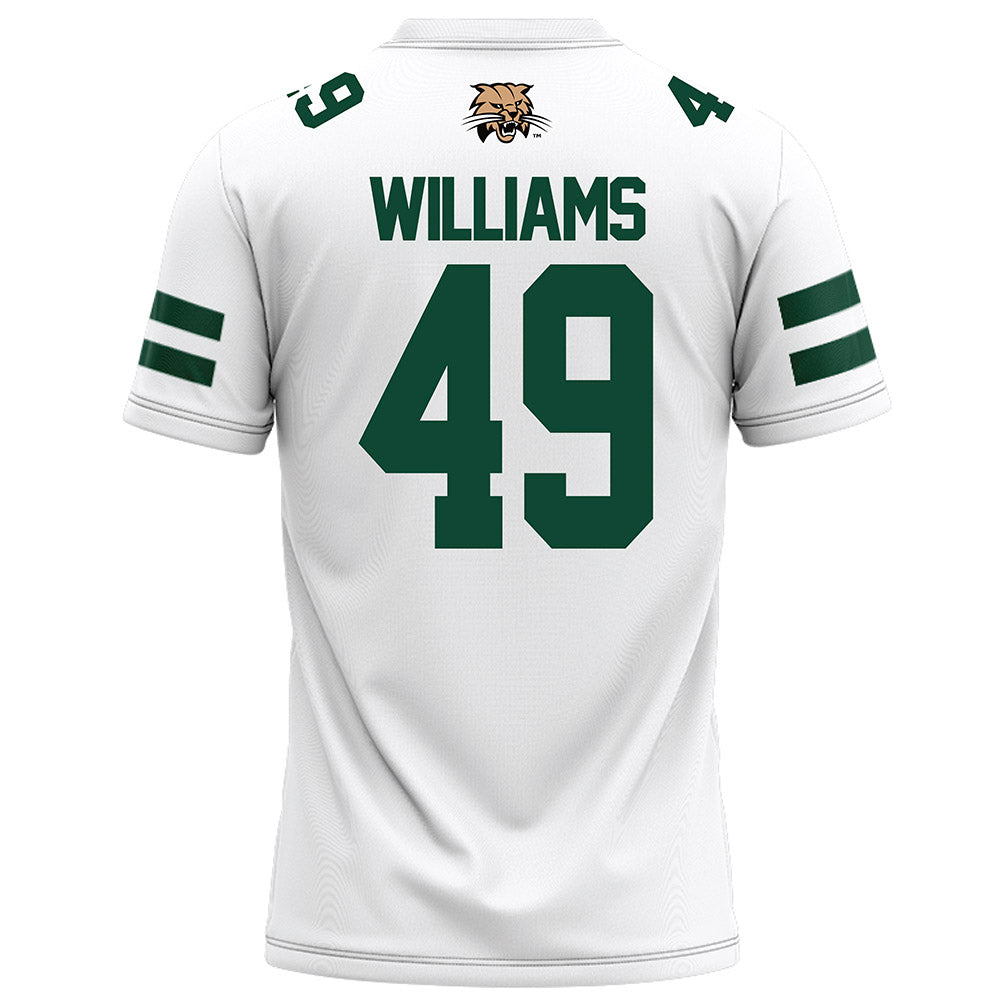 Ohio - NCAA Football : Xavier Williams - White Football Jersey