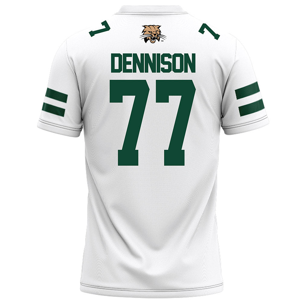 Ohio - NCAA Football : Jacob Dennison - White Football Jersey