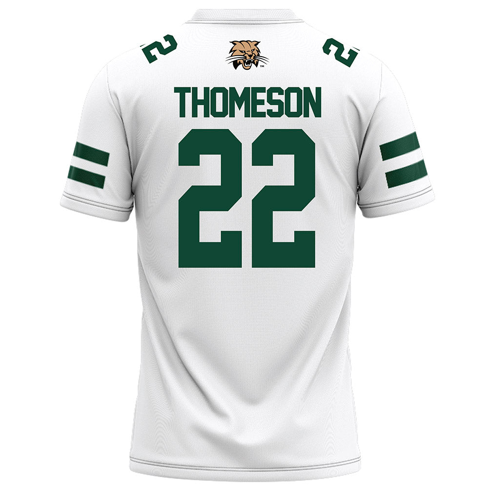 Ohio - NCAA Football : Jalen Thomeson - White Football Jersey