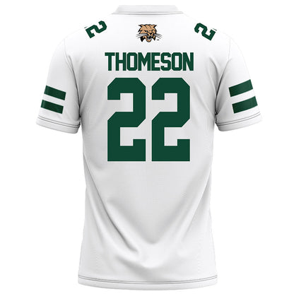 Ohio - NCAA Football : Jalen Thomeson - White Football Jersey