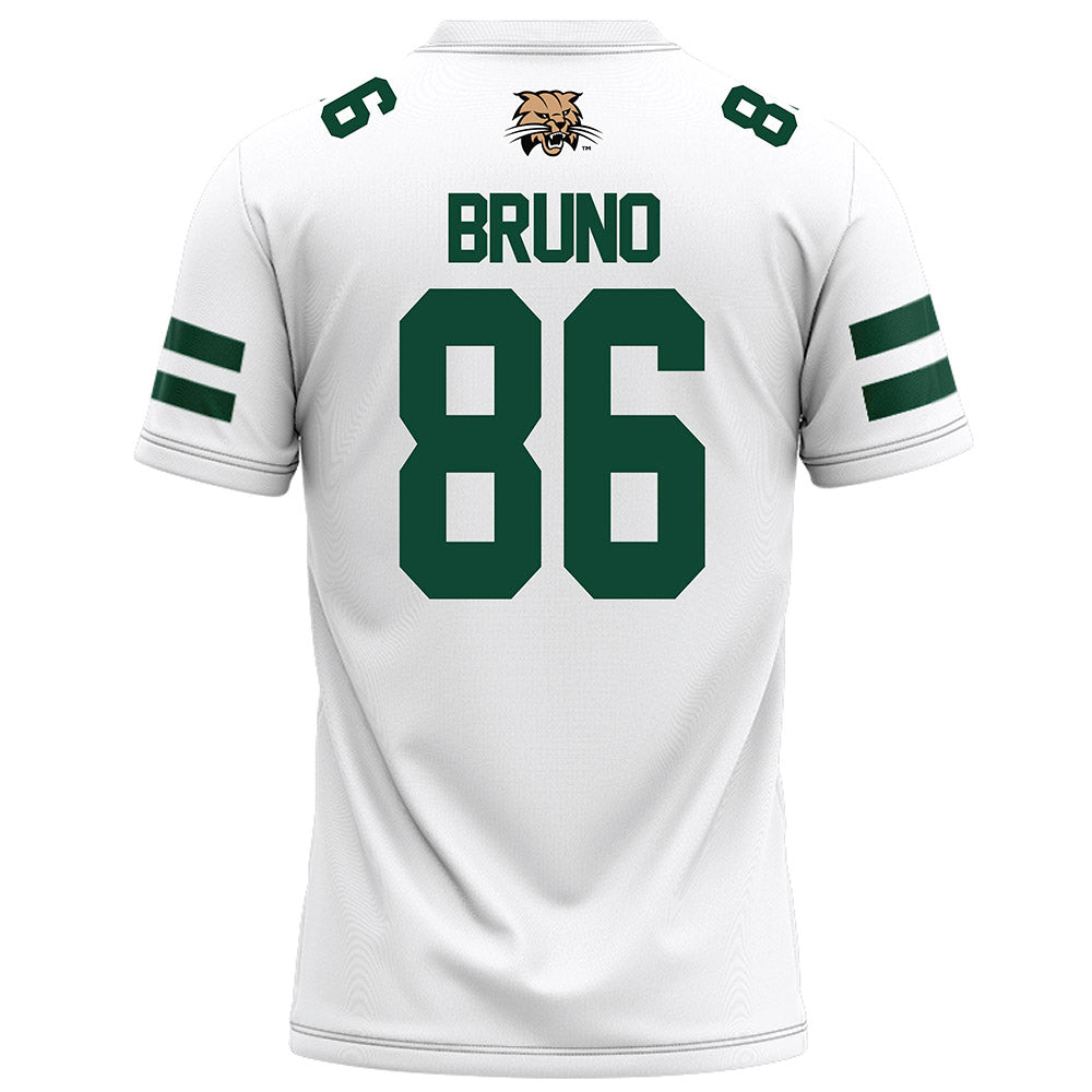 Ohio - NCAA Football : Jake Bruno - White Football Jersey-1
