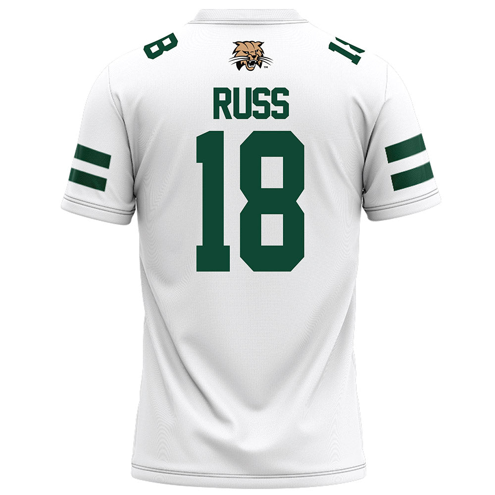 Ohio - NCAA Football : Bailey Russ - White Football Jersey