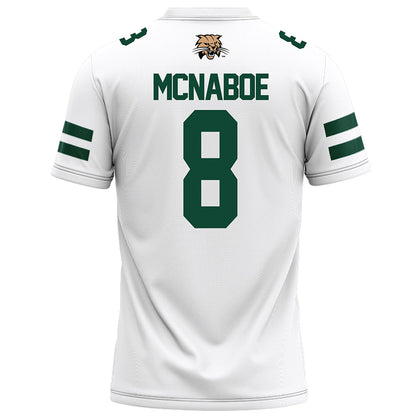 Ohio - NCAA Football : Ben McNaboe - White Football Jersey