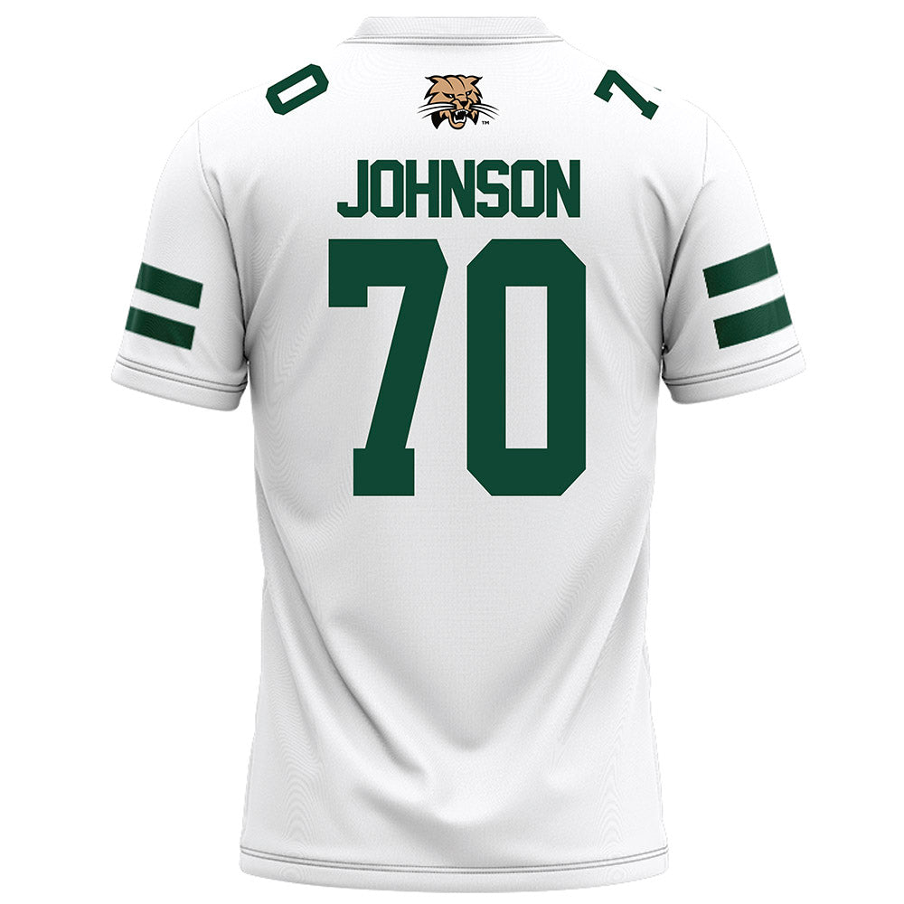 Ohio - NCAA Football : JJ Johnson - White Football Jersey-1