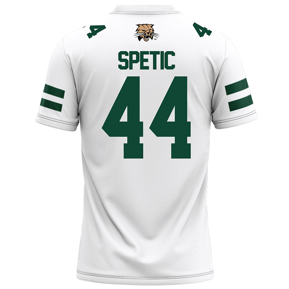 Ohio - NCAA Football : Gianni Spetic - White Football Jersey