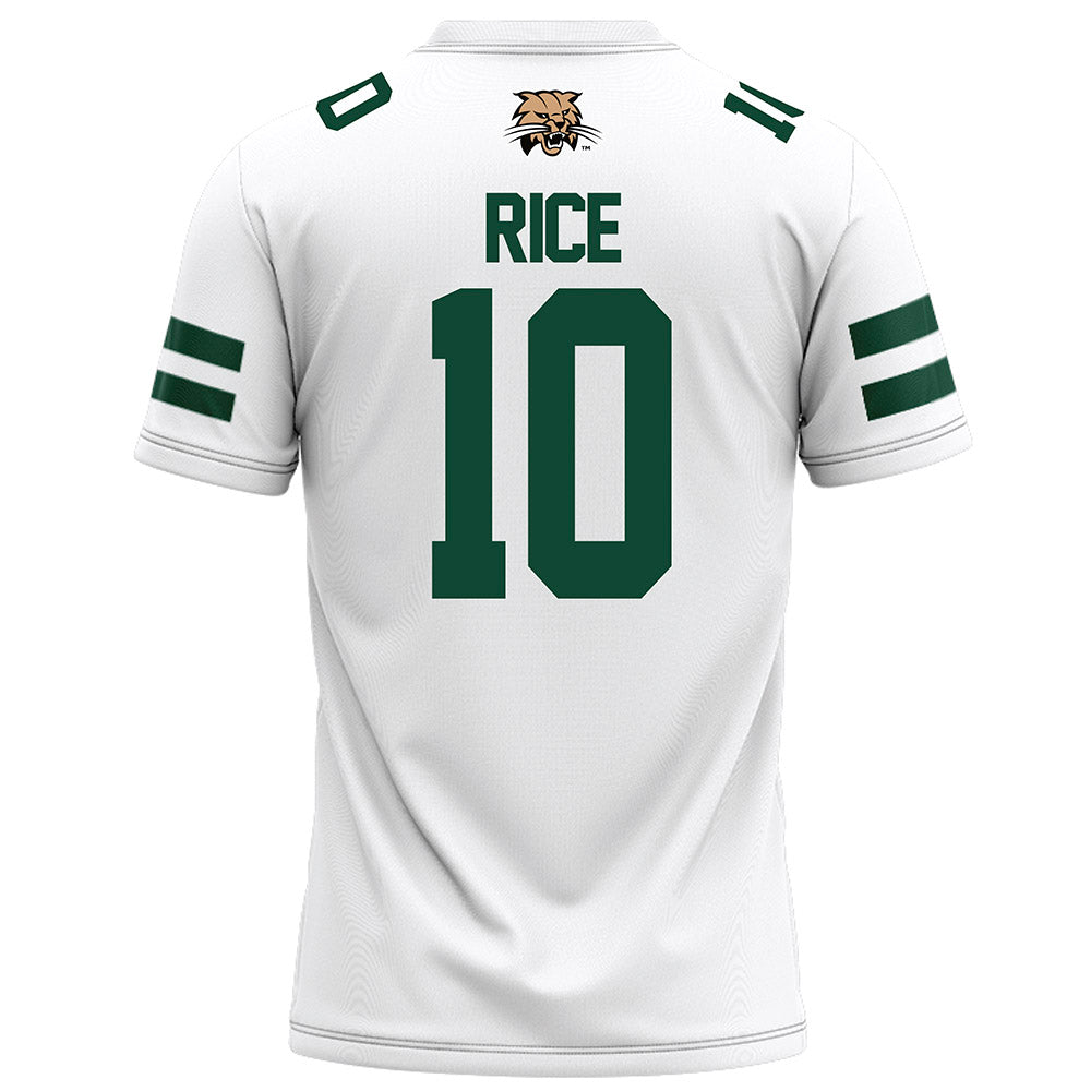 Ohio - NCAA Football : Cam Rice - White Football Jersey