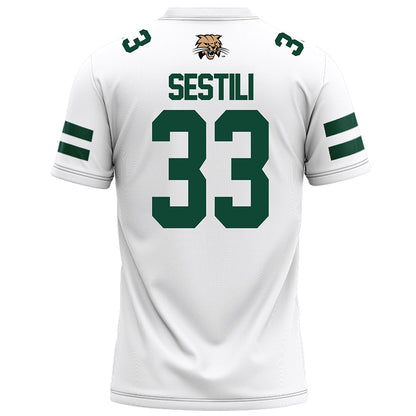 Ohio - NCAA Football : Brady Sestili - White Football Jersey