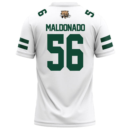 Ohio - NCAA Football : Benjamin Maldonado - White Football Jersey-1