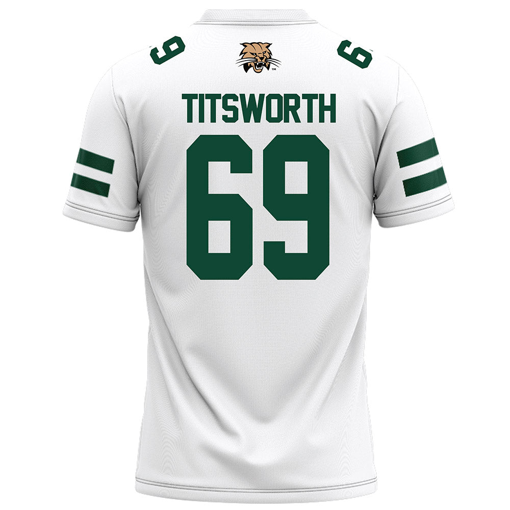 Ohio - NCAA Football : Parker Titsworth - White Football Jersey