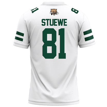 Ohio - NCAA Football : Matthew Stuewe - White Football Jersey