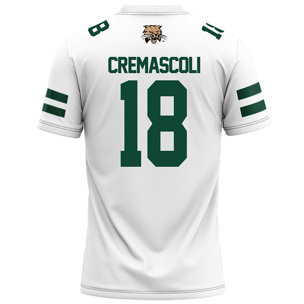 Ohio - NCAA Football : Miles Cremascoli - White Football Jersey