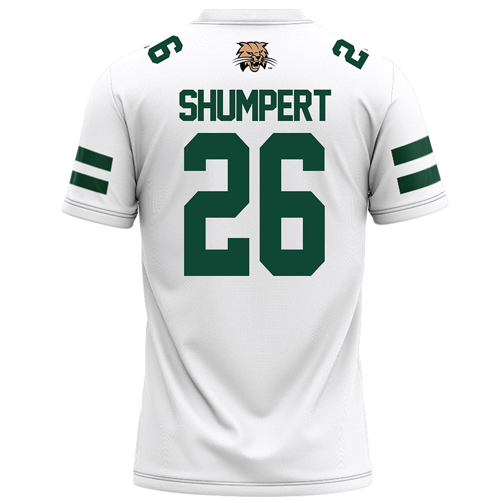 Ohio - NCAA Football : Lamarion Shumpert - White Football Jersey-1