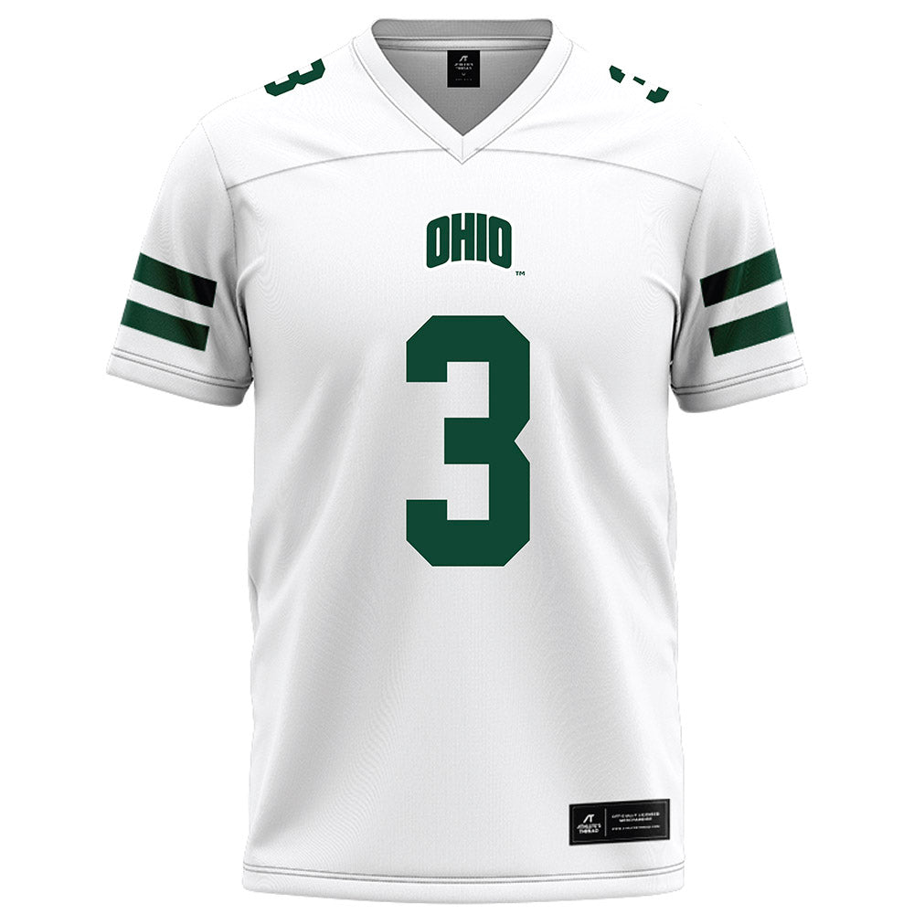 Ohio - NCAA Football : Max Rodarte - White Football Jersey