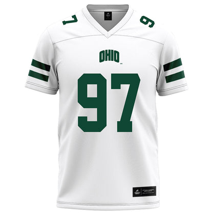 Ohio - NCAA Football : Austin Mitchell - White Football Jersey