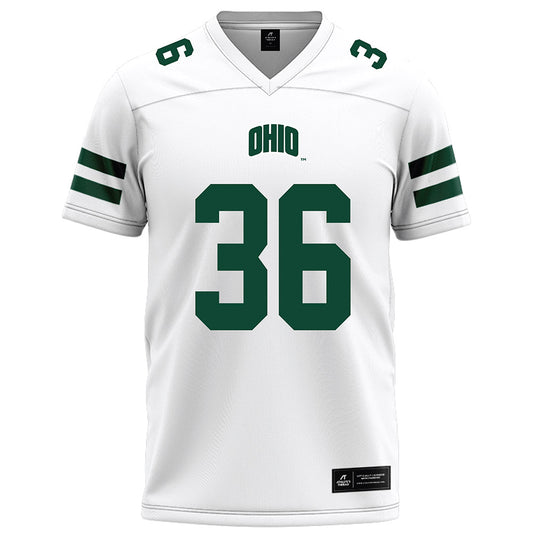 Ohio - NCAA Football : Parker Startz - White Football Jersey