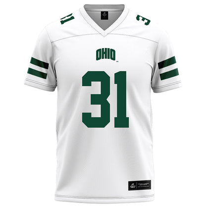 Ohio - NCAA Football : Andrew Marshall - White Football Jersey