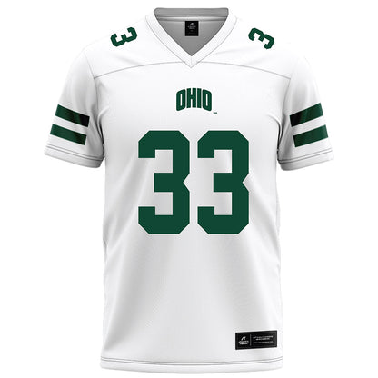 Ohio - NCAA Football : Brady Sestili - White Football Jersey