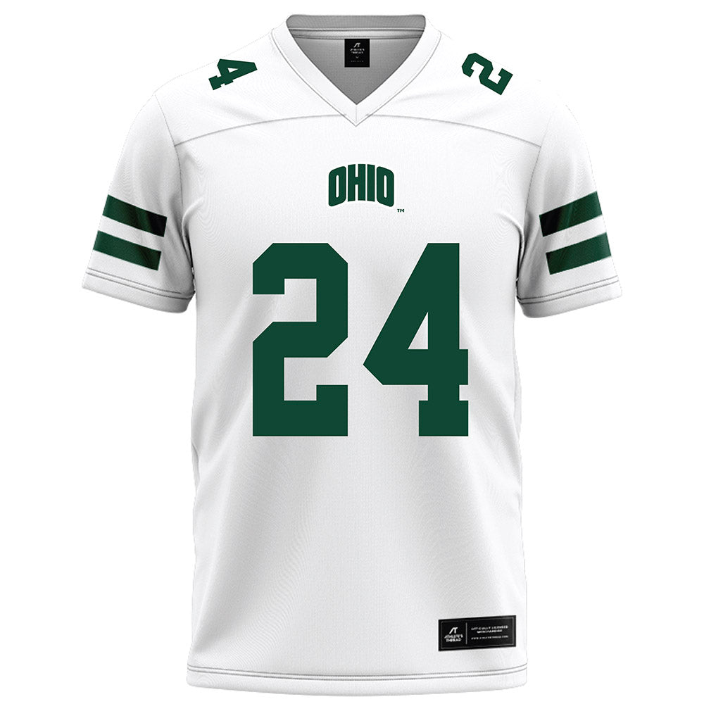 Ohio - NCAA Football : Irving Brown - White Football Jersey-0